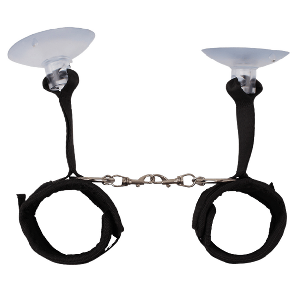 Tie Up Love Cuffs – Fully Adjustable Love Cuffs with Strong Suction Cups > Bondage Gear > Restraints