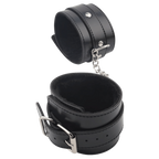 Obey Me Leather Ankle Cuffs – Adjustable Metal Hook Ankle Cuffs > Bondage Gear > Restraints