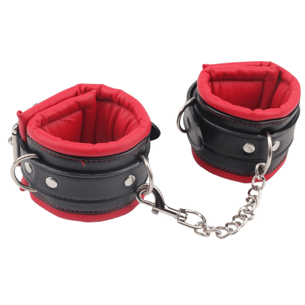 Super Soft Ankle Cuffs – Adjustable Metal Hook Restraint Cuffs > Bondage Gear > Restraints