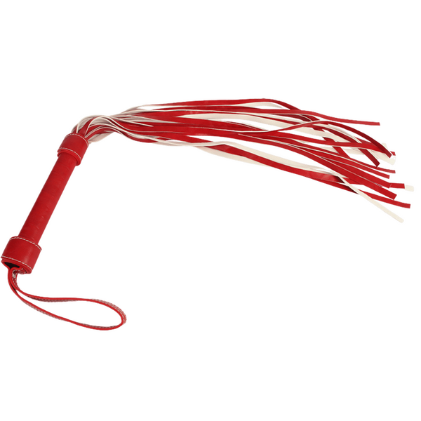 PU Faux Leather Heavy Tail Training Whip With Wrist Loop > Bondage Gear > Whips & Floggers