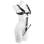 Adjustable Faux Leather Body Harness With Nickel Free Metal Buckles > Clothes > Womens Harnesses