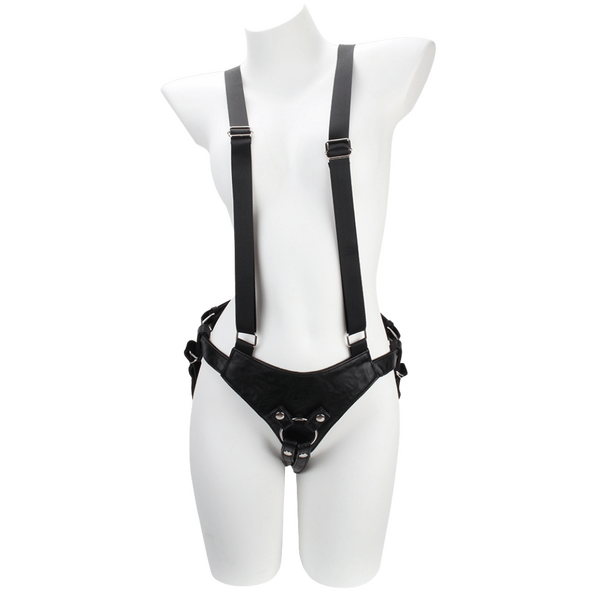 Tomboy Harness Faux Leather Adjustable Body Harness > Dildos > Strap On Harnesses Main image