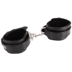 Adjustable Nickel-Free Metal PU Faux Leather Wrist Cuffs > Bondage Gear > Restraints