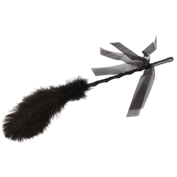 Firm Core Super Soft Feather Tickler With Ribbon Bow > Bondage Gear > Ticklers
