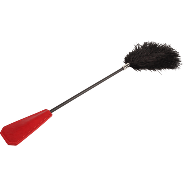 Dual Ended Soft Feather And Paddle - Firm Core Crop > Bondage Gear > Crops