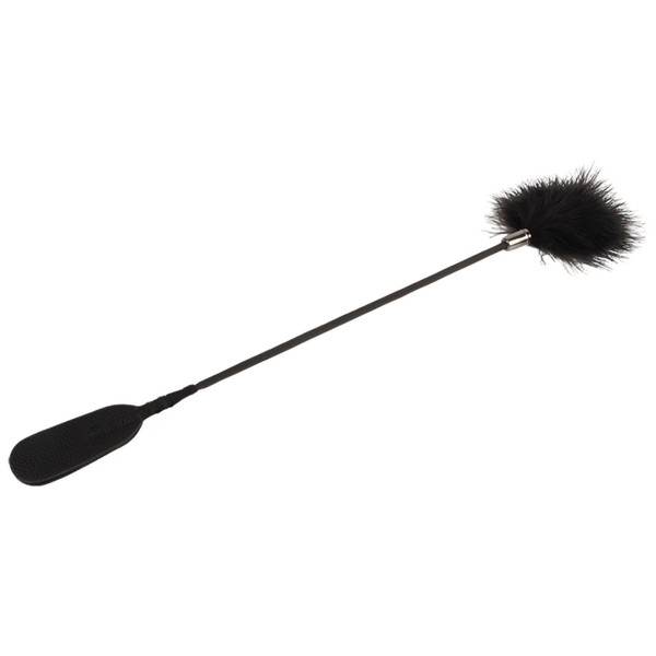 Dual Ended Feather Crop – Sturdy Flexible Feather Tip Black > Bondage Gear > Crops Main image
