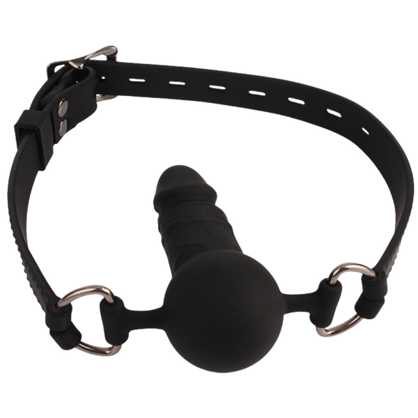 Dildo Gag – Adjustable Restraint Gag Device > Bondage Gear > Gags and Bits