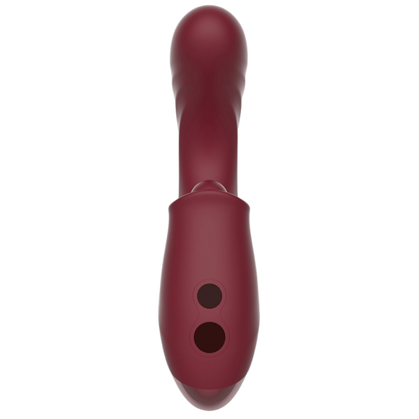 Tide 17.8cm Waterproof Silicone Vibrator with Multiple Patterns > Vibrators > Ladies > Rabbit