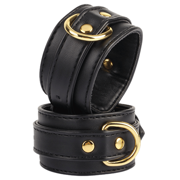Wrist to Thigh Cuff Set – Adjustable Soft PU Cuffs Restraint Set > Bondage Gear > Restraints
