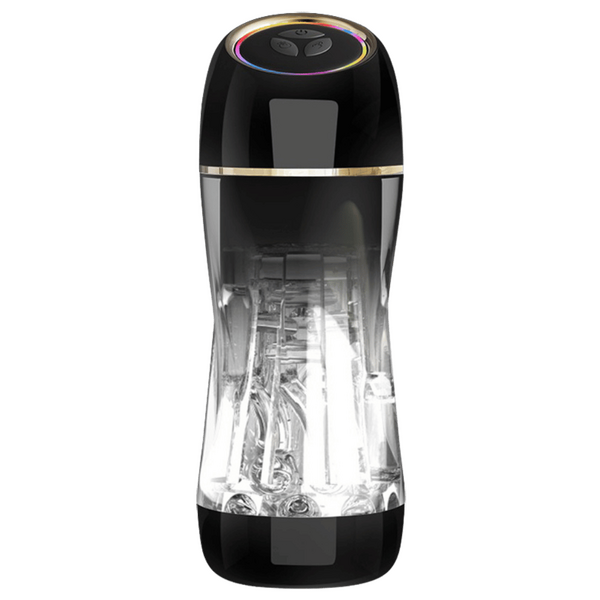 Manhandler Stroker – High-Tech Silicone Masturbation Sleeve with Rotation and Motion > Sex Toys For Men > Masturbators > Vibrating