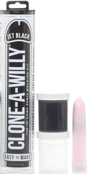 Clone A Willy Jet Black – DIY Customizable Vibrator Kit > Dildos > Mould Your Own Kits