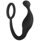 Prostate Plug with Love Ring – 4 Inch Hygienic Silicone Butt Plug > Anal Range > Prostate Plugs
