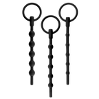 Silicone Ribbed Urethral Sounding Kit – Medical-Grade Flexible Urethral Sounds > Sex Toys For Men > Sounding Rods