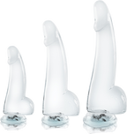 3 In 1 Anal Plug Kit – Flexible Hygienic Silicone Suction Cup Base Anal Plugs > Anal Range > Butt Plug Kits