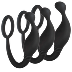 Prostate Plug Set – Hygienic Silicone 3-Piece Small, Medium, and Large Plugs > Anal Range > Prostate Plugs