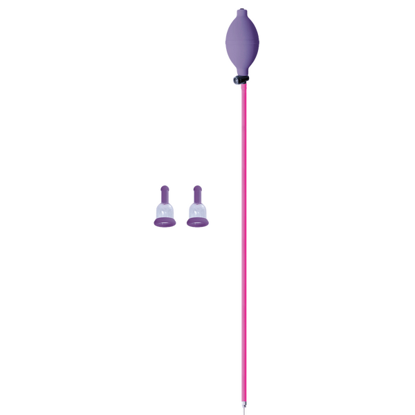 Nippies Pumpies – Silicone Nipple Sucker with 51.6cm Hose Pump > Sex Toys > Nipple Suckers