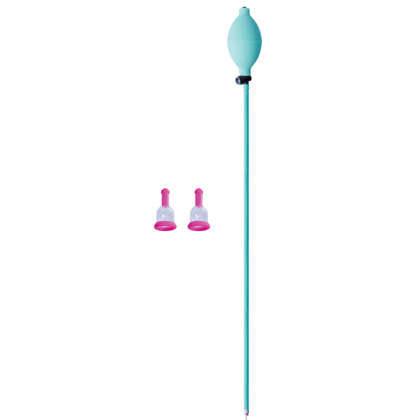 Nippies Pumpies Silicone Nipple Sucker – 51.6cm Hose Nipple Pump > Sex Toys > Nipple Suckers