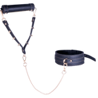 Metal Chain Collar And Leash With Soft Fluffy Inner 16 Inch > Bondage Gear > Collars & Leashes