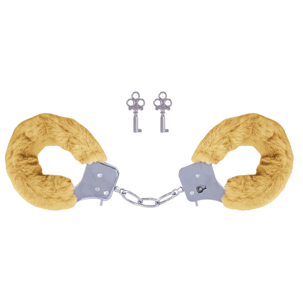 Furry Handcuffs – 7.4cm Chain Length Restraints > Bondage Gear > Handcuffs