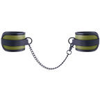 Adjustable Ankle Cuffs with Velcro Lock and 25.9cm Chain – Bondage Restraints > Bondage Gear > Restraints