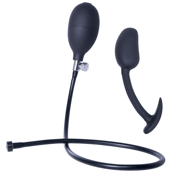 Silicone Inflatable Anal Plug With Removable Hose 14-22 Cm > Anal Range > Butt Plugs
