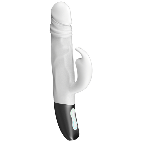 Rotating Rabbit Rechargeable Silicone Vibrator – 13cm Insertable Length Rabbit Vibrator > Vibrators > Ladies > Rabbit