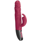Rotating Rabbit Rechargeable Silicone Vibrator – 13cm Insertable Length Rabbit Vibrator > Vibrators > Ladies > Rabbit