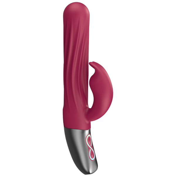 Thrusting Rabbit Rechargeable Silicone Vibrator – 13cm Insertable Length Rabbit Vibrator > Vibrators > Ladies > Rabbit