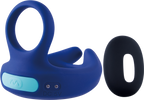 Dual Motor Cock Ring with Scrotal Stimulator – Rechargeable Splashproof Silicone Toy > Cock Ring > Vibrating