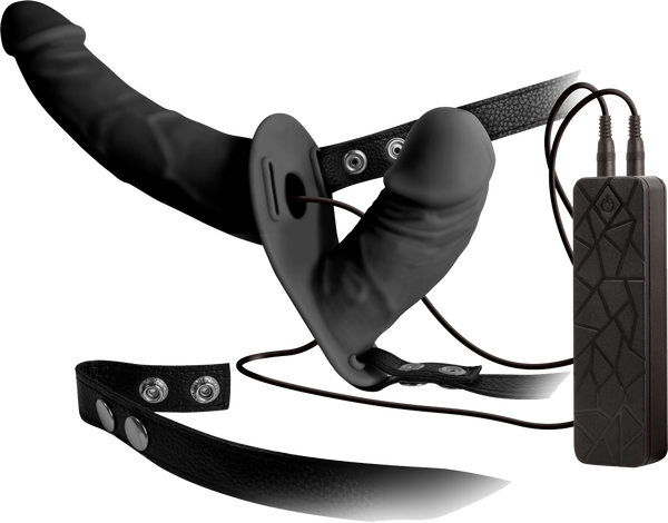 Double Thruster Strap-On – Strap-On (4) > Dildos > Strapless Strap Ons