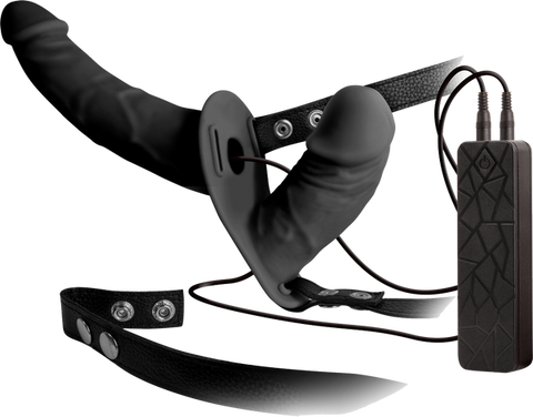 Double Thruster Strap-On – Strap-On > Dildos > Strapless Strap Ons