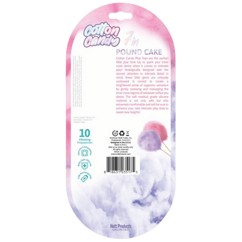 Poundcake Cotton Candy – Medical-Grade Silicone Customizable Vibration Vibrator > Novelties > Candy & Edible Items