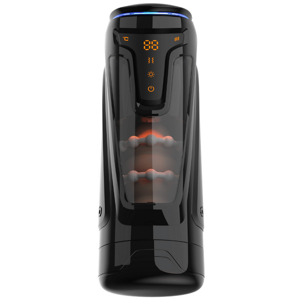 Warrior Heartbeat Nexus Ecstasy – Heated Thrusting Male Masturbator with Vibrations > Sex Toys For Men > Masturbators > Vibrating