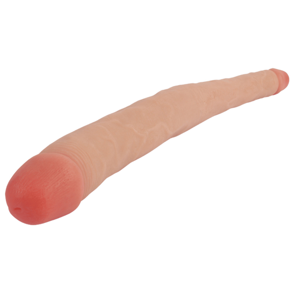 Double Trouble – Realistic Feel Dual Dildo for Anal and Vaginal Use > Dildos > Double Dildos