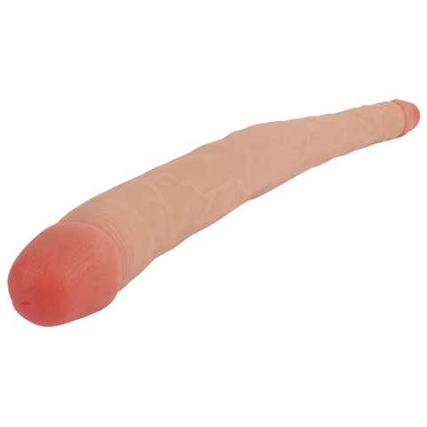 Double Trouble – Realistic Feel Dual Dildo for Anal and Vaginal Use > Dildos > Double Dildos