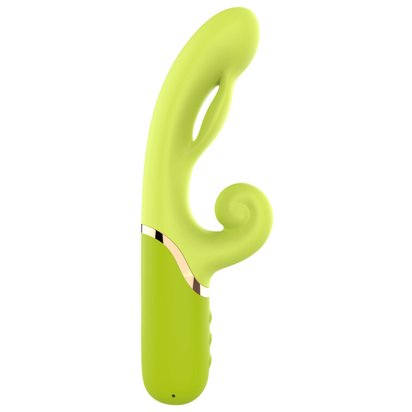 Vibrating Inflating Green Bean - Multi Function Toy > Sex Toys For Ladies > Air Pulsation