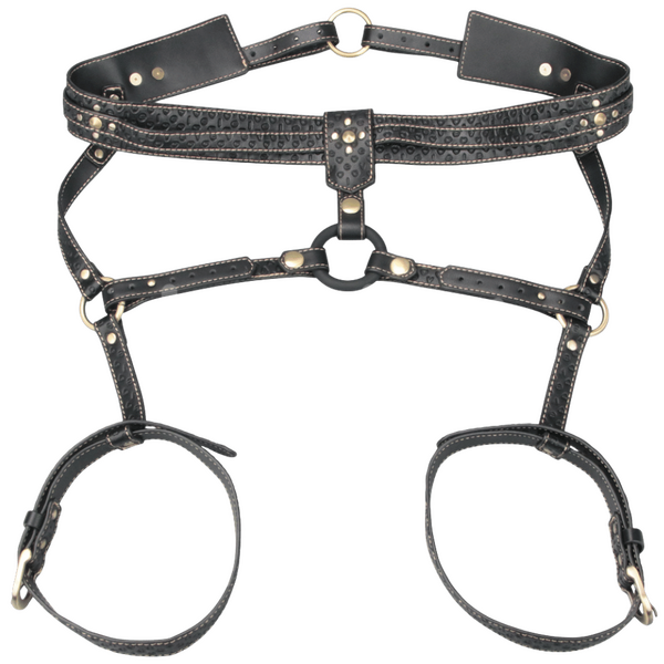 Rebellion Reign Faux Leather Full Body Harness – Luxury Body Harness > Clothes > Womens Harnesses