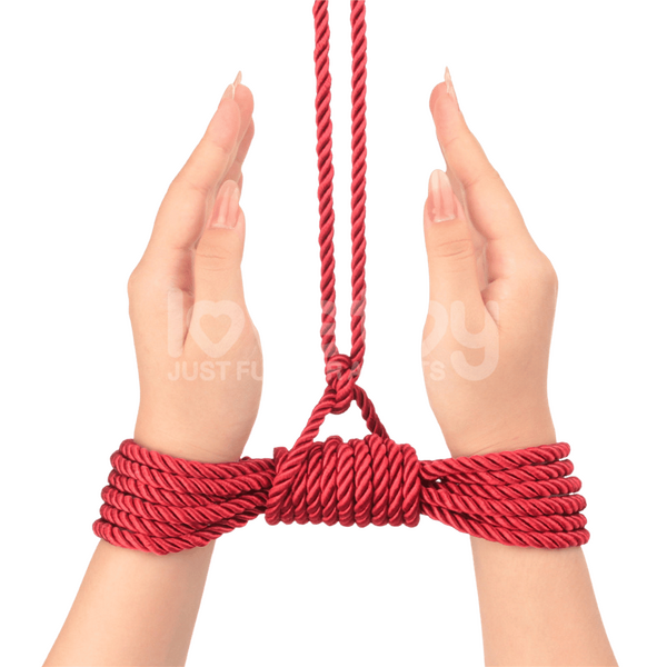 Rebellion Reign Ebony Silky Bondage Rope 10 Meter > Bondage Gear > Rope