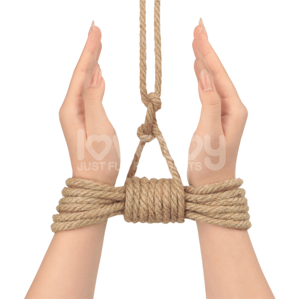 Rebellion Reign Rustic Hemp Bondage Rope 10 Meter – Traditional Bondage Rope > Bondage Gear > Rope