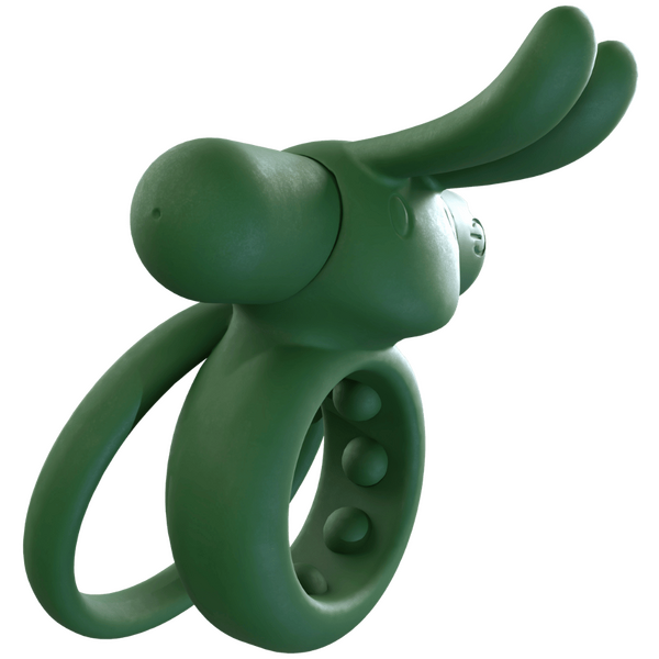 Ohare (Black | Blue | Green) – Rechargeable Silicone Rabbit Vibrating Cock Ring > Cock Ring > Vibrating