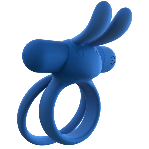 Ohare XL (Black | Blue | Green) – Rechargeable Large Rabbit Vibrator > Cock Ring > Vibrating