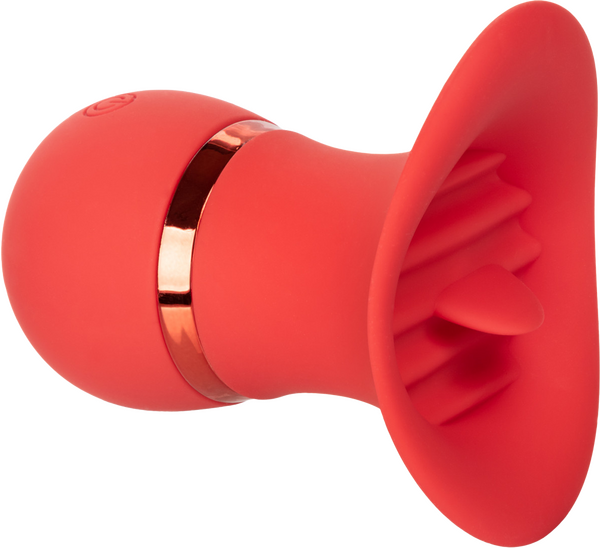 Tantalize French Kiss Charmer – Compact Flickering Tongue Teaser Vibrator > Vibrators > Ladies > Clitoral Vibrators and Stimulators