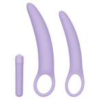 Isabelle Set of 2 Vibrating Silicone Dilators – Ergonomic Vaginal Dilators > Sex Toys > Dilators