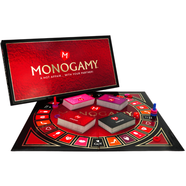 Monogamy – Couples Board Game with Over 400 Seductive Ideas and Three Levels of Play > Novelties > Board Games