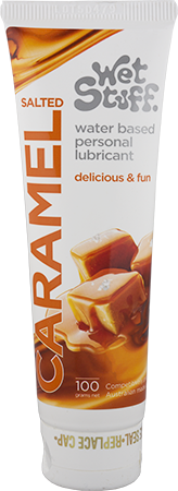 Wet Stuff Salted Caramel Flavored Lubricant 100g – Flavored Intimate Lubricant > Lube > Flavoured