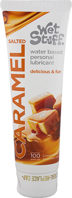 Wet Stuff Salted Caramel Flavored Lubricant 100g – Flavored Intimate Lubricant Default Title > Lube > Flavoured