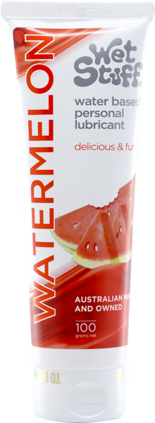 Wet Stuff Watermelon – Edible Water-Based Lubricant Gel 100g Tube One Size > Lube > Flavoured