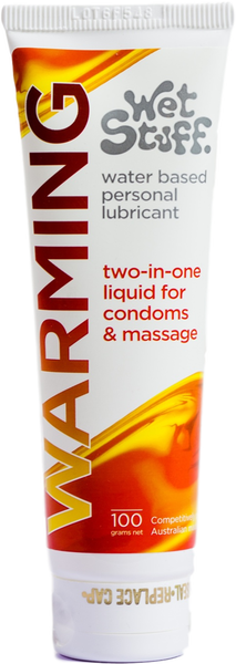 Wet Stuff Warming Tube – Water-Based Personal Lubricant 100g One Size > Lube > Water Based