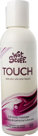 Wet Stuff Touch Pop Top – Silicone-Based Versatile Lubricant for Massage and Intimate Use > Lube > Silicone