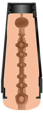 Main Squeeze Leo of Leolulu Ultraskyn Stroker Pussy with Variable Pressure and Hard Outer Case > Sex Toys For Men > Masturbators > Pornstar